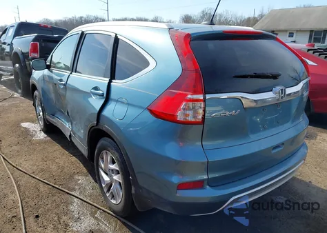 2015 Honda Cr-V Ex-L из США, поврежденный, VIN 2HKRM4H71FH679406